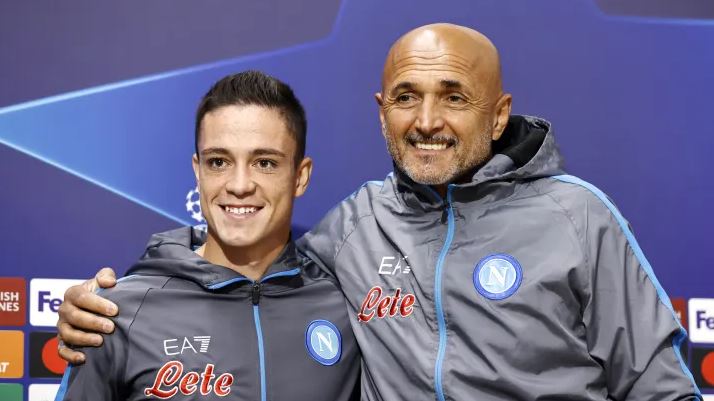 Raspadori: “Grande emozione ritrovare Spalletti”