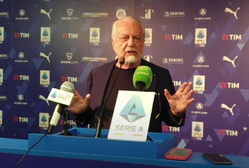 De Laurentiis, “La Supercoppa non ha più ragione d’esistere”