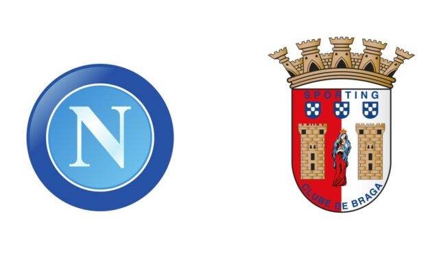 Napoli – Braga in campo